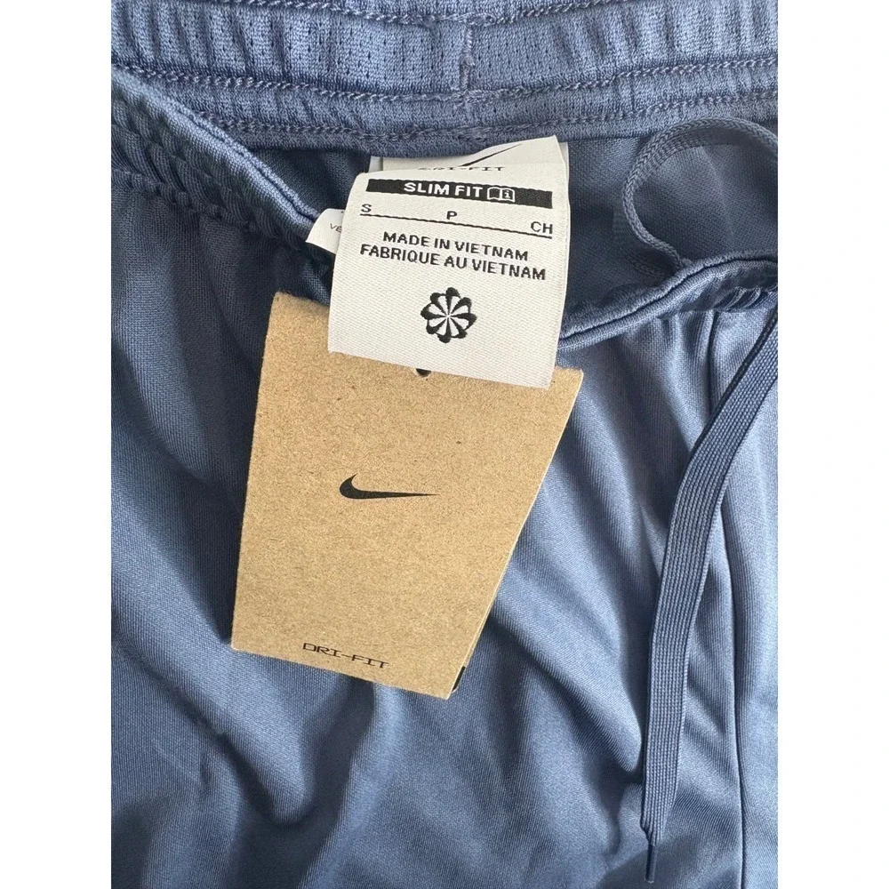Nike Dri-FIT Slim Fit Men Gray Green Athletic Shorts Size S